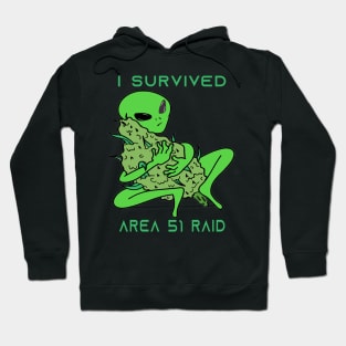 i survived area 51 raid Hoodie